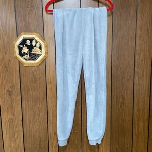 Love to Lounge Light Grey Plush Sweatpants / Joggers - Size S